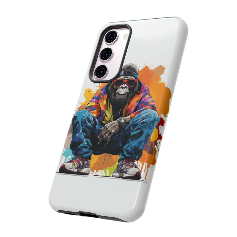 Yellow Chillin' Ape Protective Case