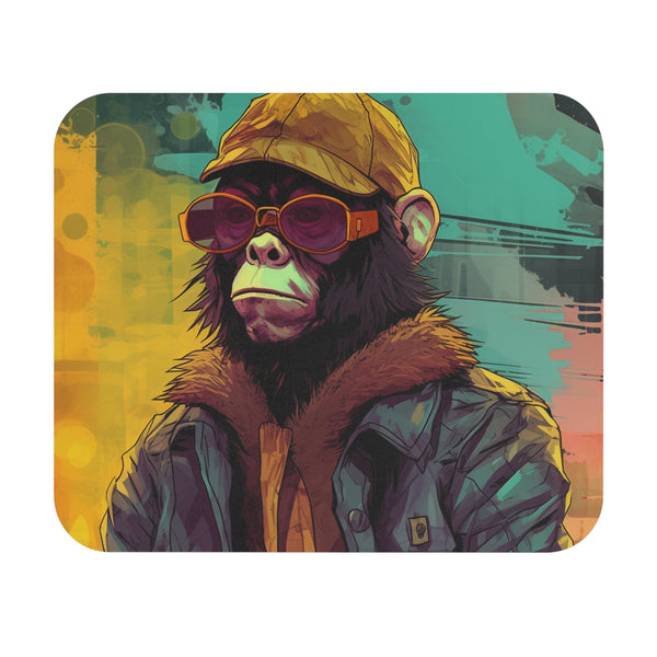 Traveling Odd Monkey Mouse Pad (Rectangle)