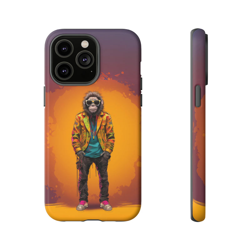 Yellow Music Monkey Protective Case