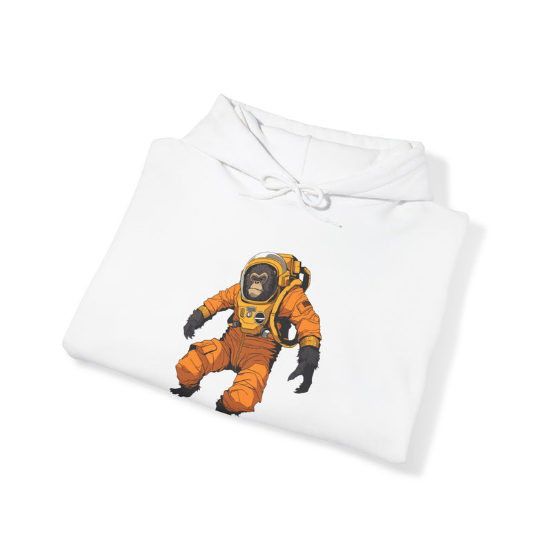 Yellow Ape in the Space Hooded Sweatshirt