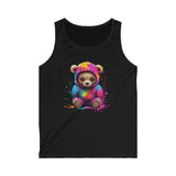 Colored Wrap Bear Hugs Tank Top