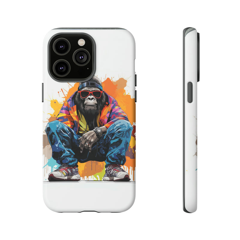 Yellow Chillin' Ape Protective Case