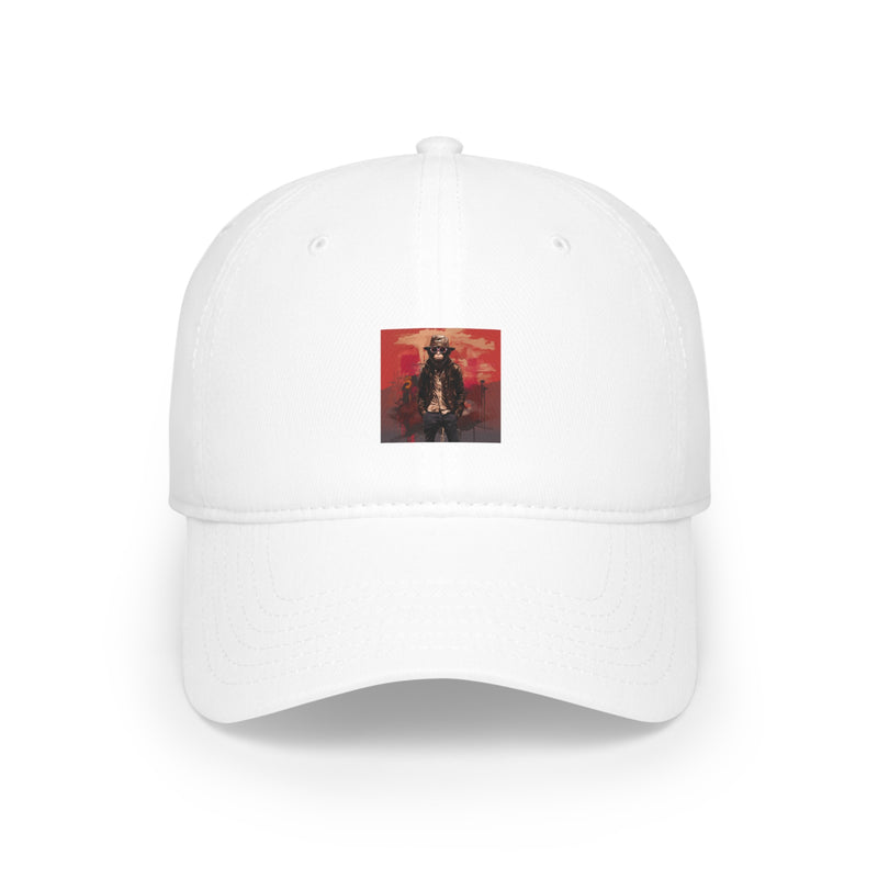 Gangster Red Monkey Baseball Cap