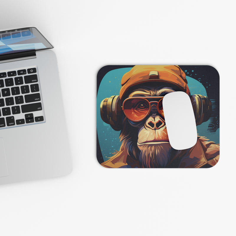 What Do You See Ape Mouse Pad (Rectangle)