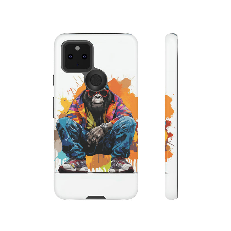 Yellow Chillin' Ape Protective Case