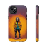 Yellow Music Monkey Protective Case