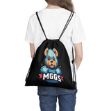 MGGS Blue Bear Drawstring Bag