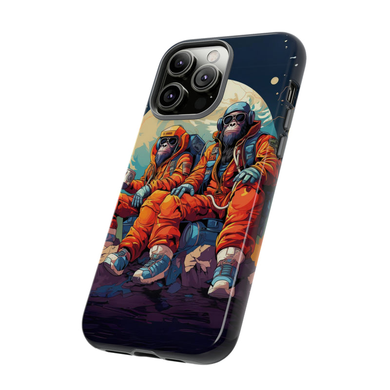 Two Apes in the Moon Protective Case