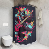 Slicin' Beat Fun Monkey Shower Curtain