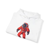 Red Space Monkey Hooded Sweatshirt