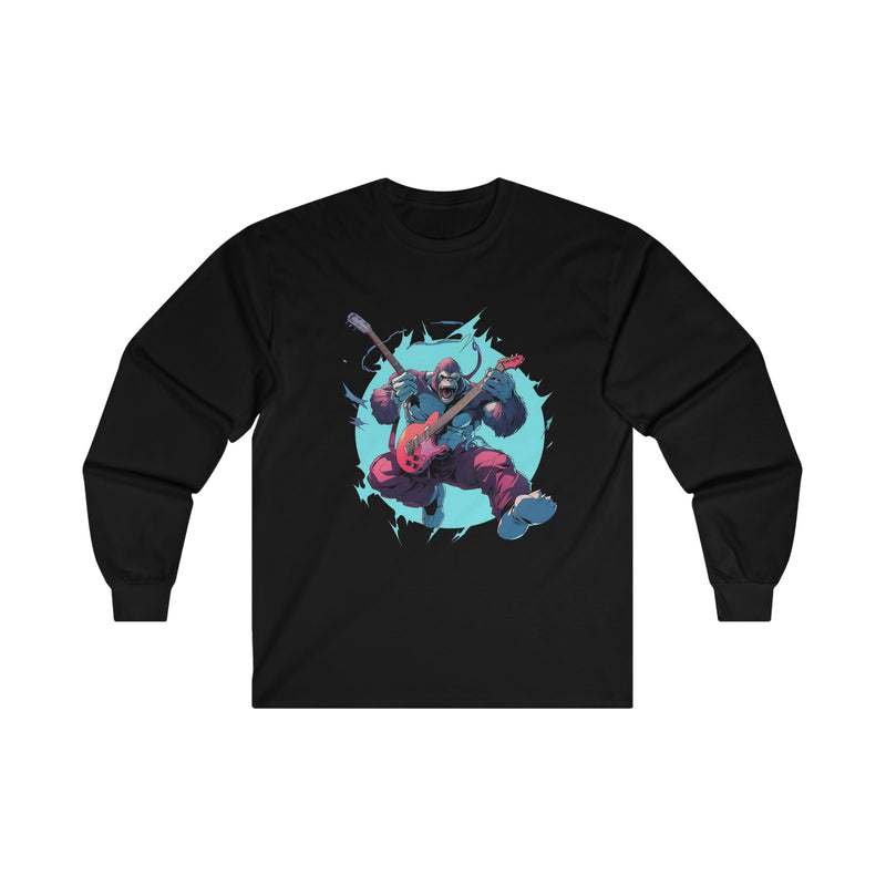 Blue Rock Monkey Long Sleeve Tee