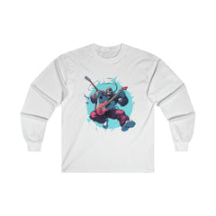 Blue Rock Monkey Long Sleeve Tee