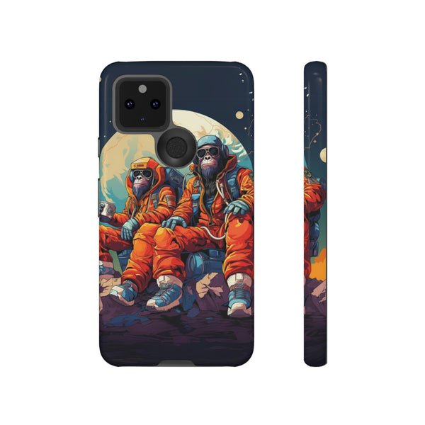 Two Apes in the Moon Protective Case