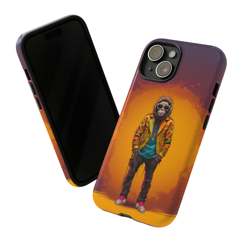 Yellow Music Monkey Protective Case