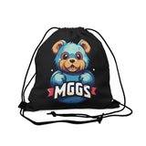 MGGS Blue Bear Drawstring Bag