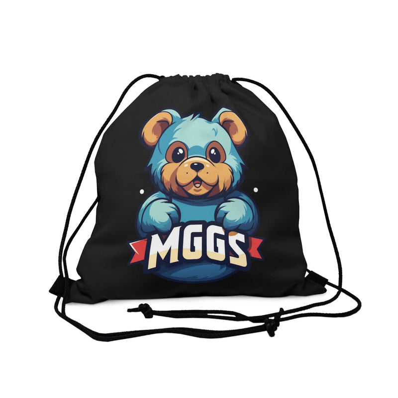 MGGS Blue Bear Drawstring Bag