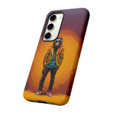 Yellow Music Monkey Protective Case