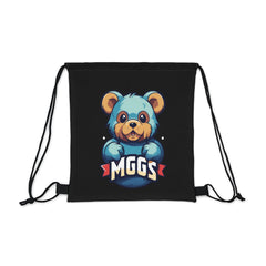 MGGS Blue Bear Drawstring Bag