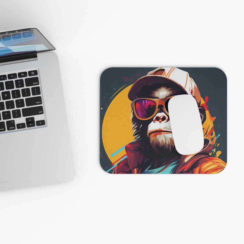 Visionary Monkey Mouse Pad (Rectangle)