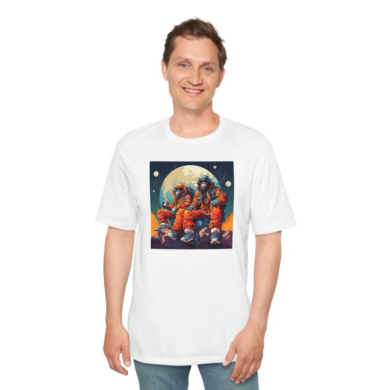 Two Apes in the Moon Perfect Weight Tee