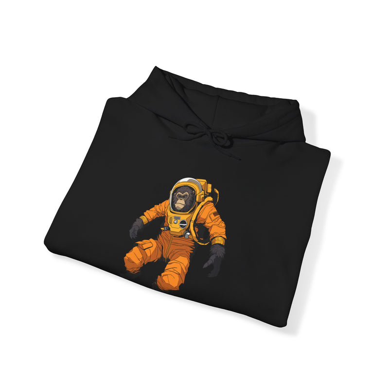 Yellow Ape in the Space Hooded Sweatshirt