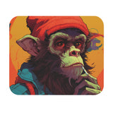 What the Ape Wise Monkey Mouse Pad (Rectangle)