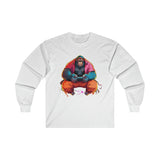 Let's Chill this Friday Monkey Long Sleeve Tee