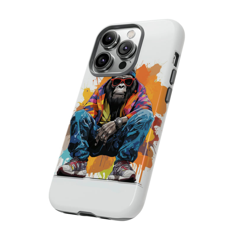 Yellow Chillin' Ape Protective Case