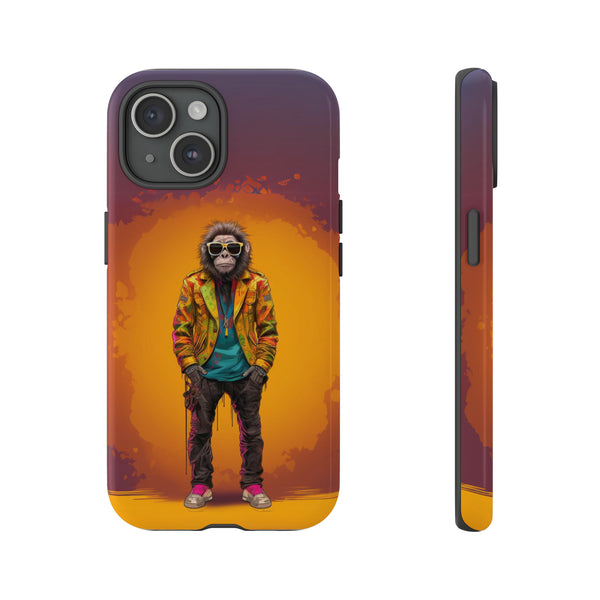 Yellow Music Monkey Protective Case