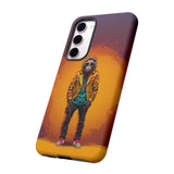 Yellow Music Monkey Protective Case