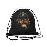 Monkey D-Money Dude Drawstring Bag