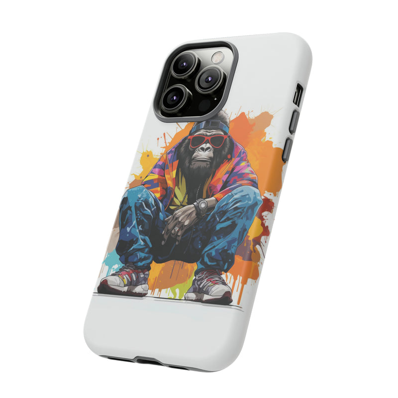 Yellow Chillin' Ape Protective Case