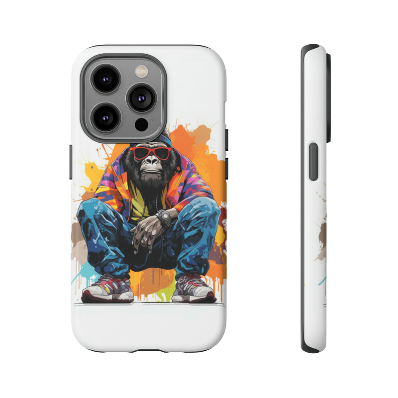 Yellow Chillin' Ape Protective Case