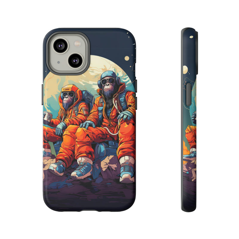 Two Apes in the Moon Protective Case