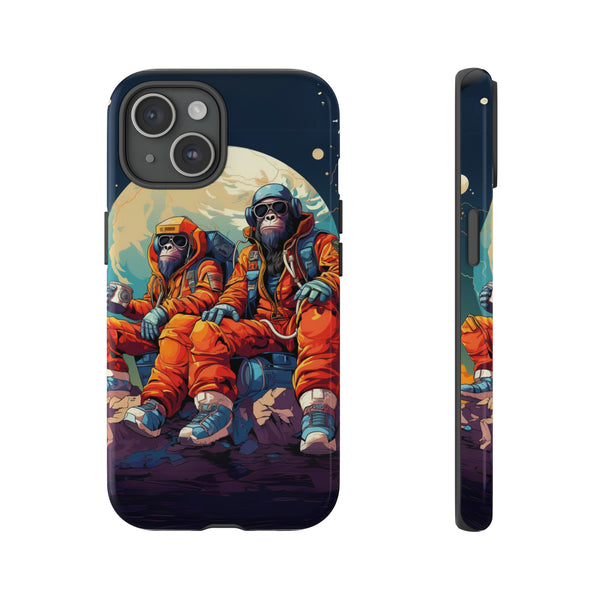 Two Apes in the Moon Protective Case