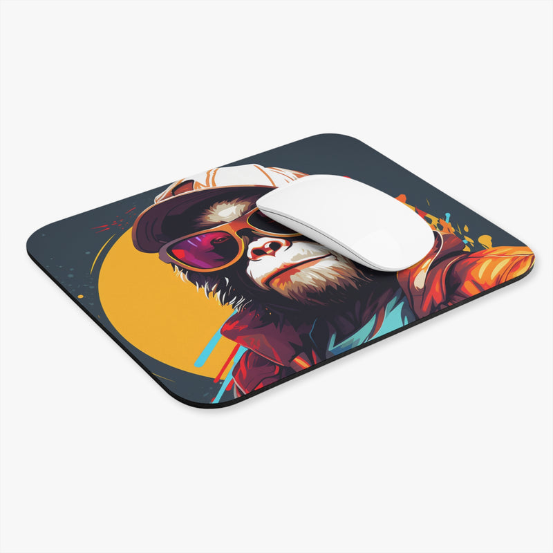 Visionary Monkey Mouse Pad (Rectangle)